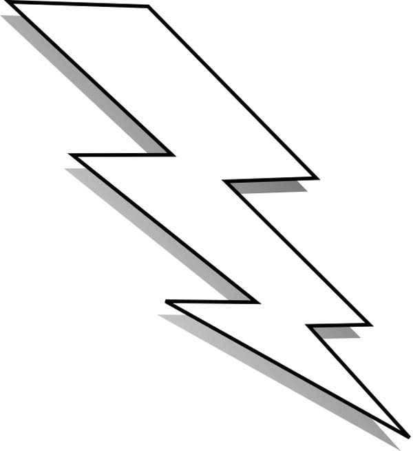 600x654 Top 10 Clipart Lightning Bolt