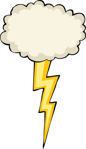 280x480 Zeus Clipart Lightning Bolt