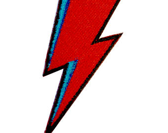 340x270 Bowie Lightning Bolt Etsy