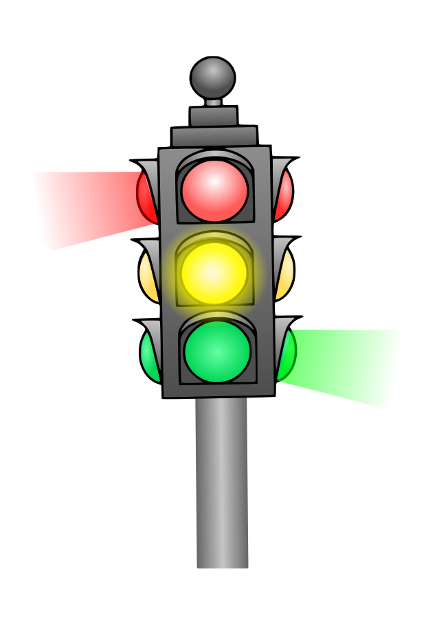 636x900 Clipart Traffic Lights