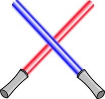206x194 Light Saber Clip Art