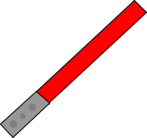 299x282 Red Saber Clip Art