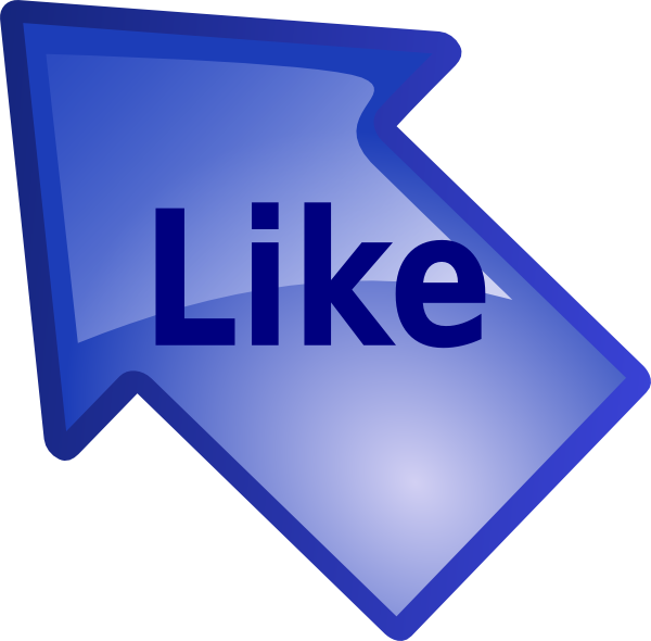 600x590 Like Arrow Clip Art