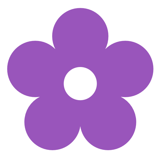 555x550 Lilac Flower Clip Art