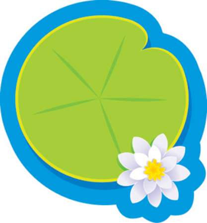 417x450 Lily Pad Clip Art