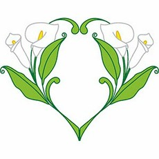 230x230 Roses Calla Lilies Clip Art