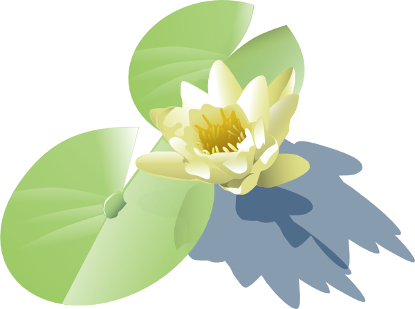 600x446 Waterlily Pad Clip Art