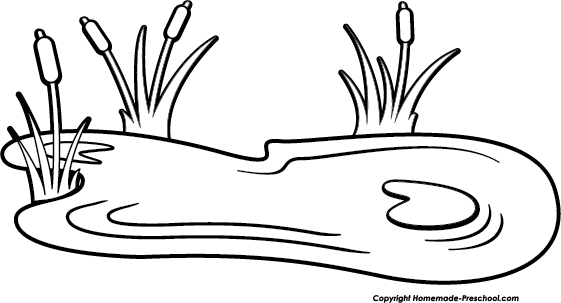 561x303 Lake Clipart Black And White