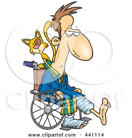 450x470 Broken Limb Clipart