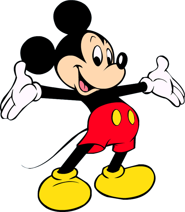 611x700 Free Mickey Mouse Clipart