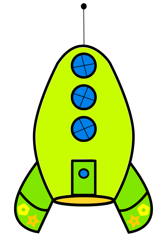 566x800 Clipart Rocket Ship