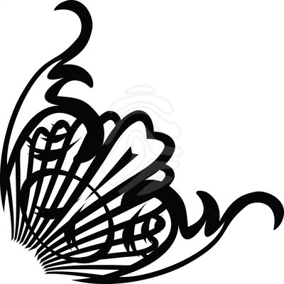 400x400 Scroll Clipart Art Deco