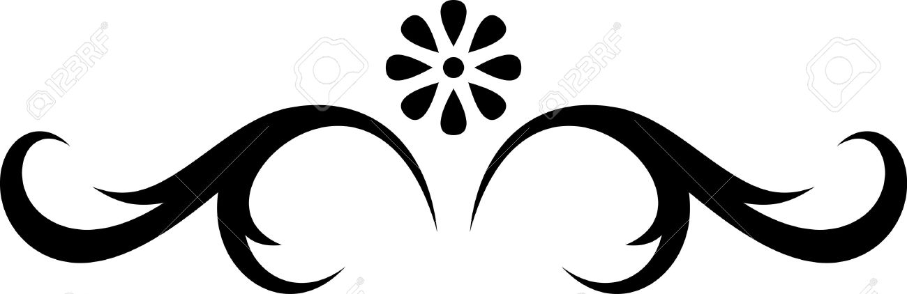 1300x422 Victorian Clipart Accent