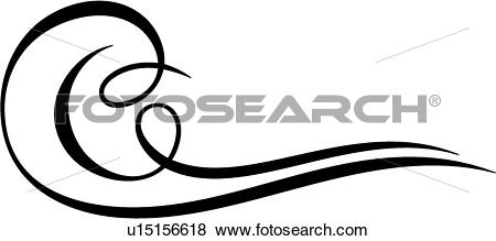 450x219 White Clipart Decorative Accent