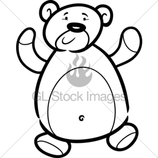 325x325 Cute Teddy Bear Cartoon Gl Stock Images