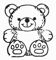 236x254 Teddy Bear Coloring Pages Teddy Bear Coloring Pages Print Outs