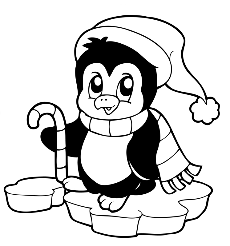 747x800 Christmas Animals Drawings Coloring Pages, Clipart, Cartoons