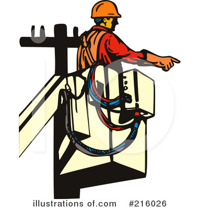 400x420 Lineman Clipart