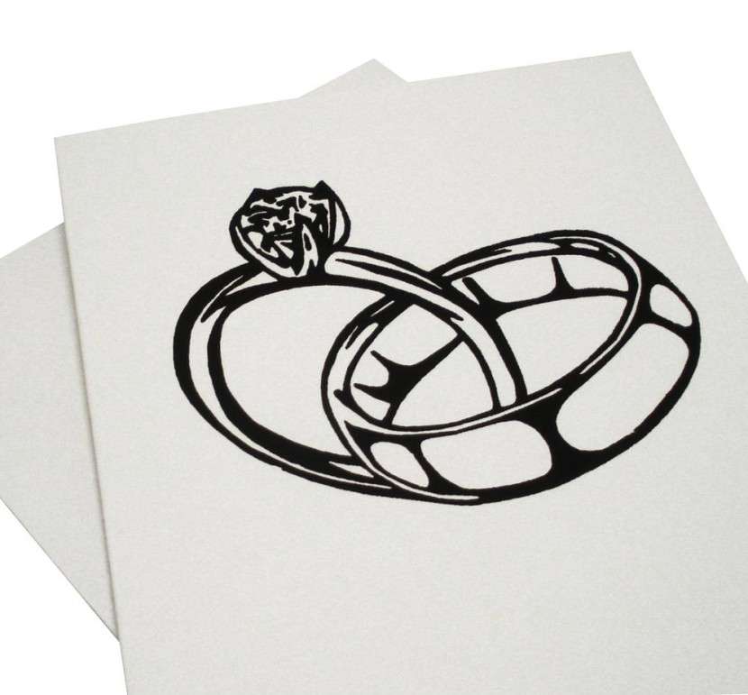 830x771 Wedding Ring Clipart