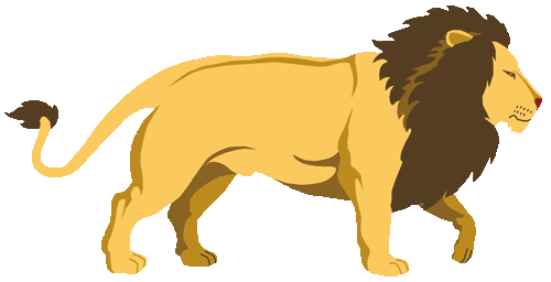 500x256 Lion Clip Art
