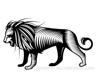 310x233 Black Lion Vector Clip Art Free Vectors Ui Download