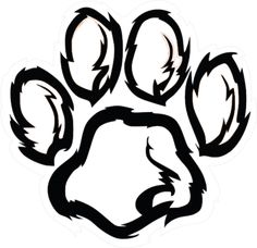 236x228 Lion Shilouette Clipart Royalty Free Paw Print With Claws Clip