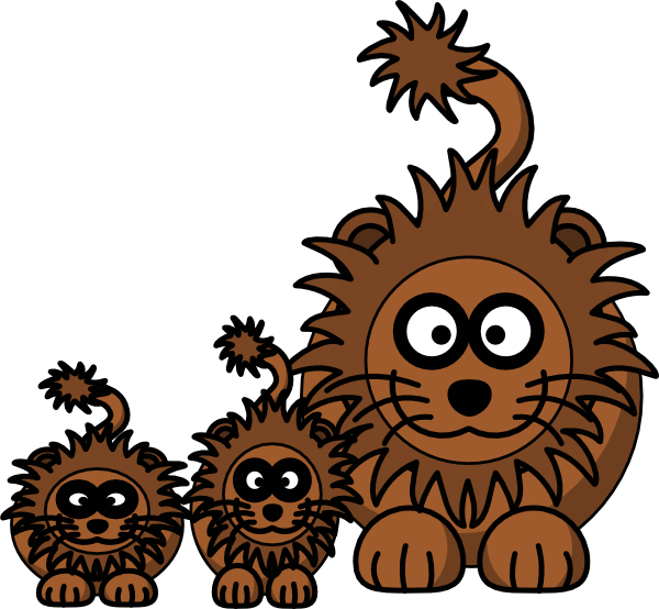 600x554 Mom Lion Clip Art Clip Art