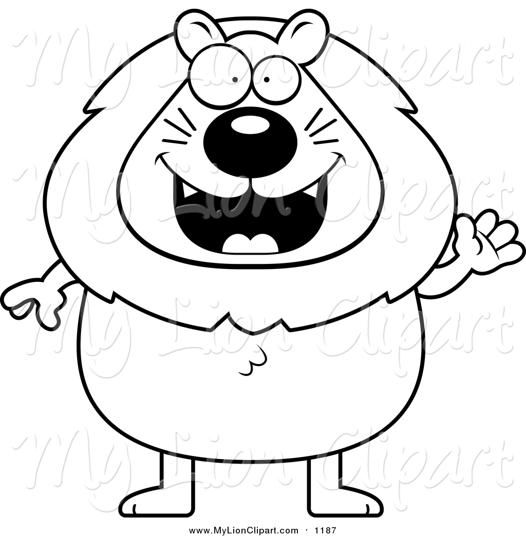 1024x1044 Royalty Free Outline Stock Lion Designs