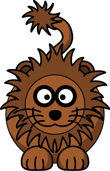 384x598 Cartoon Lion Clip Art Free Vector In Open Office Drawing Svg