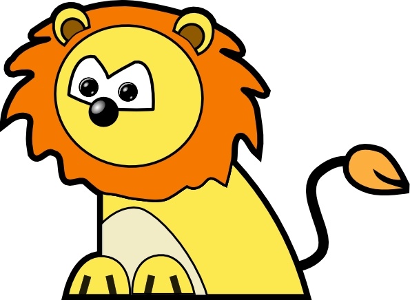 595x436 Lion Clip Art Free Vector In Open Office Drawing Svg ( Svg