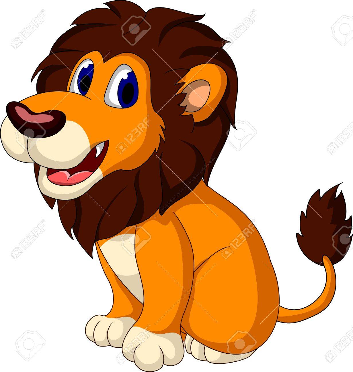 1231x1300 Cute Lion Cartoon Sitting Royalty Free Cliparts, Vectors,