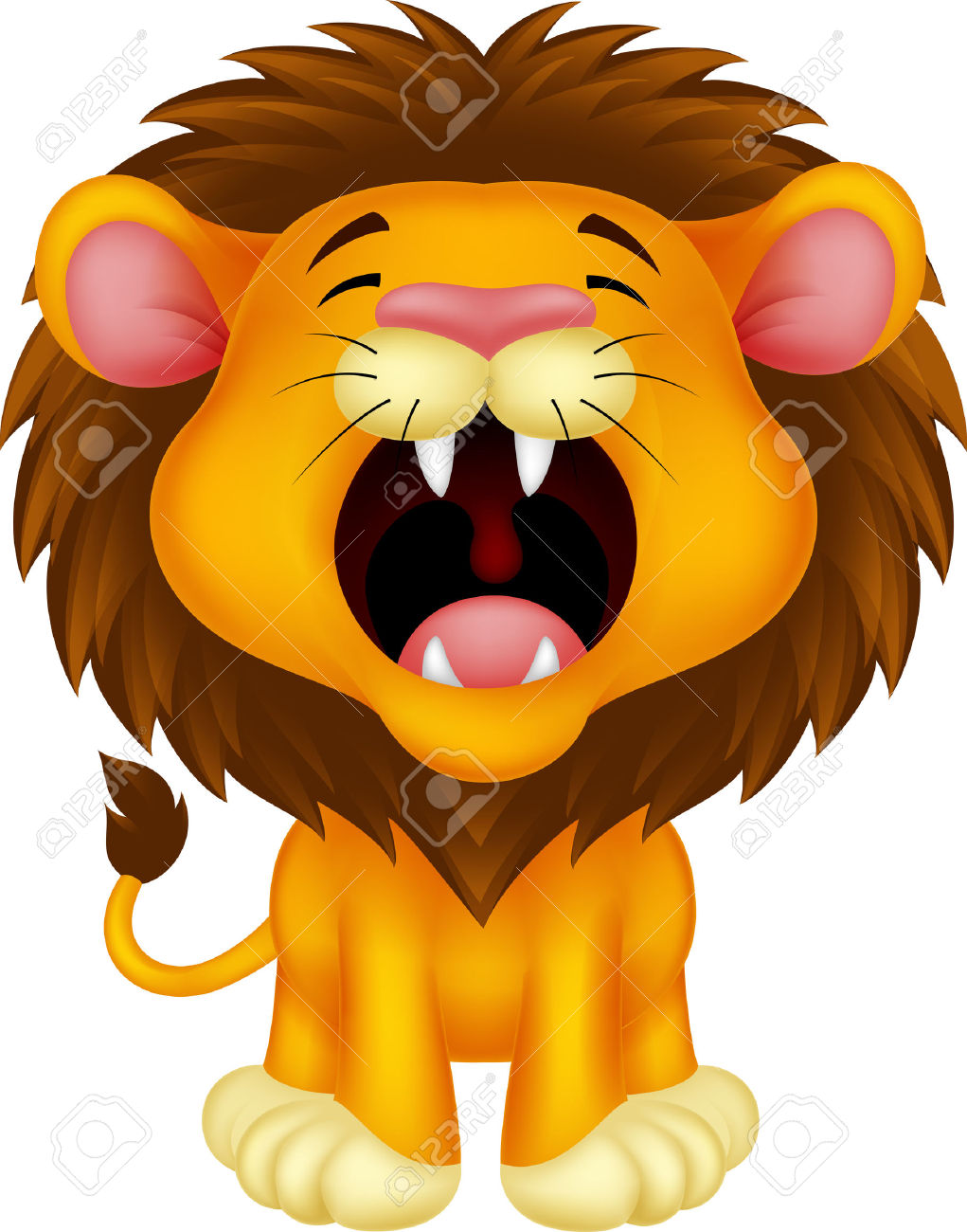 1021x1300 Roaring Clipart Images
