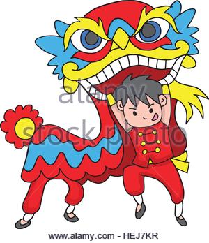 Lion Dance Clipart | Free download on ClipArtMag