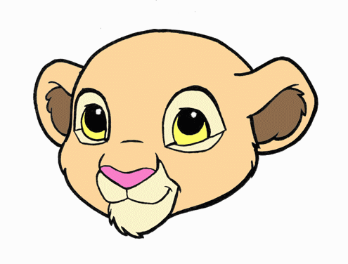 495x376 Lion Face Clipart