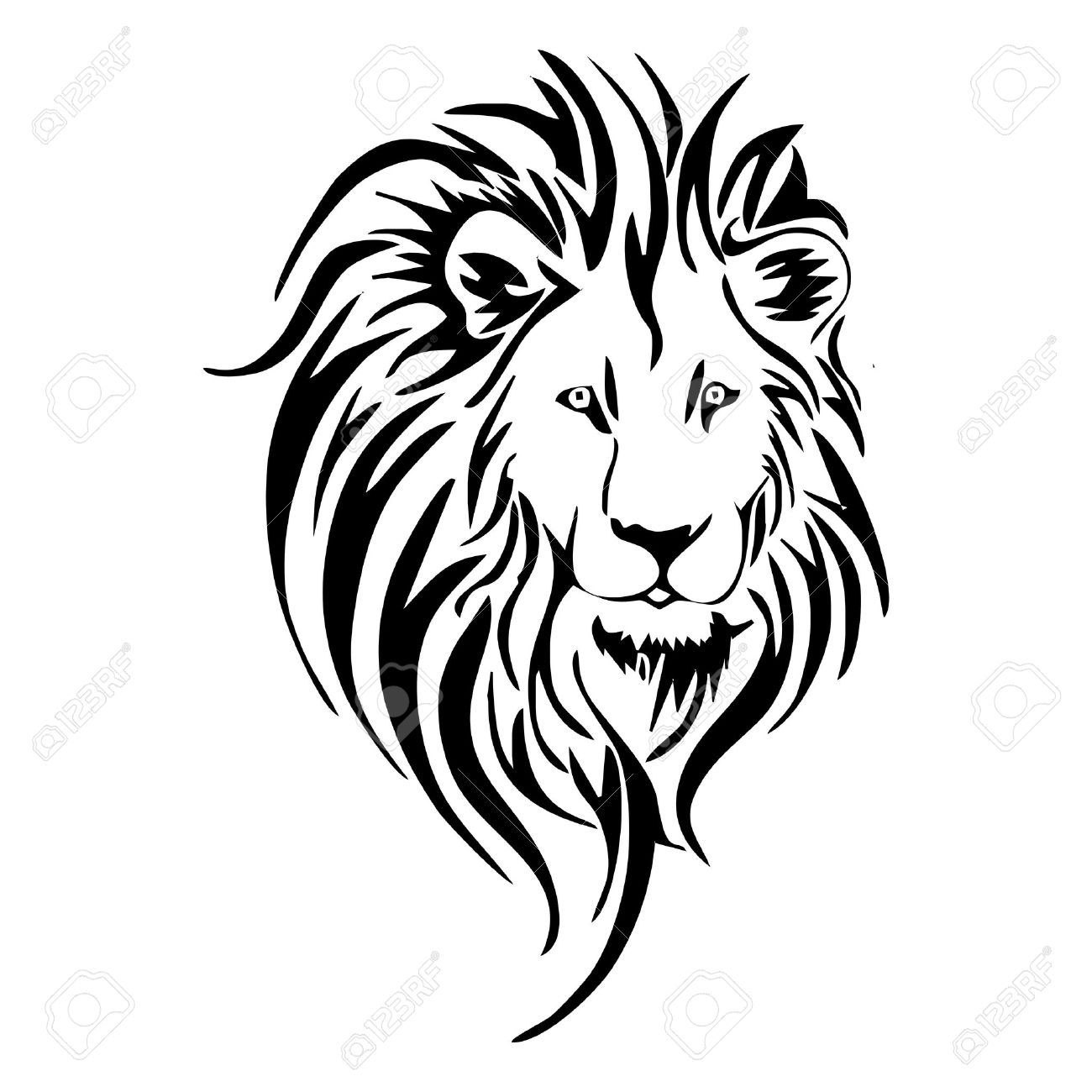 1300x1300 Aslan Clipart Black And White Outline