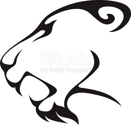 424x405 Head Clipart Lioness