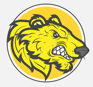 300x281 Vector Lion Mascot Royalty Free Stock Image