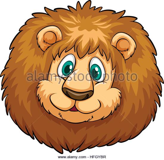 551x540 Lion Head Happy Face Illustration Stock Photos Amp Lion Head Happy