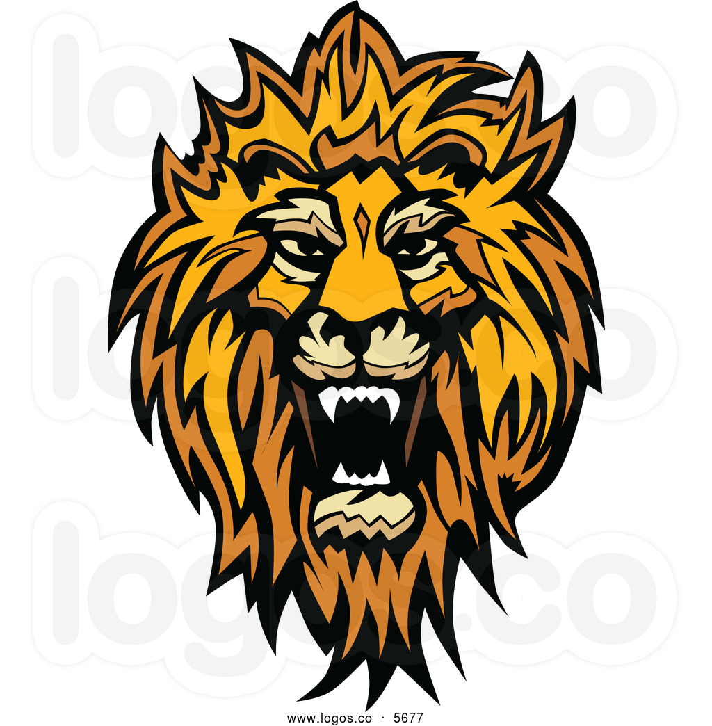1024x1044 Face Roar Clipart