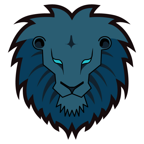 550x550 Lion Head Clipart