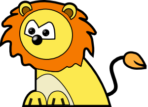 300x218 Lion Clip Art Free Vector 4vector