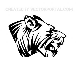 310x233 Lion Head Vector Clip Art 2 Free Vectors Ui Download