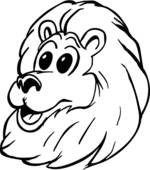 150x170 Clip Art Of Lion Head U11773017