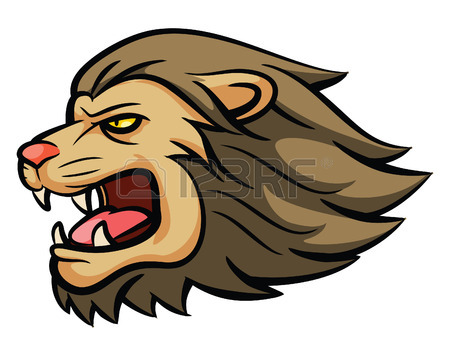 450x356 Lion Head Illustration Design Royalty Free Cliparts, Vectors,