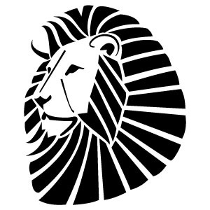 300x300 Lion Head Vector 5