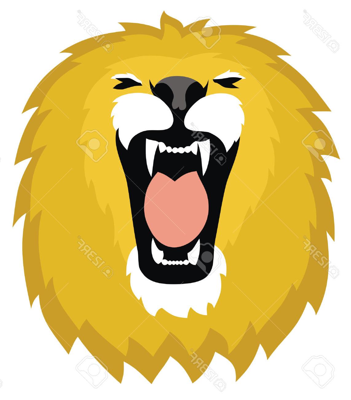 1142x1300 Top Abstract Vector Illustration Of Lion Head Stock Roar Design