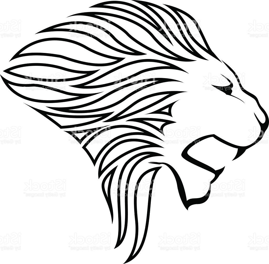 1024x1007 Best Hd Lion Head Silhouette Vector Library