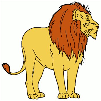 349x350 Free Lion Clipart