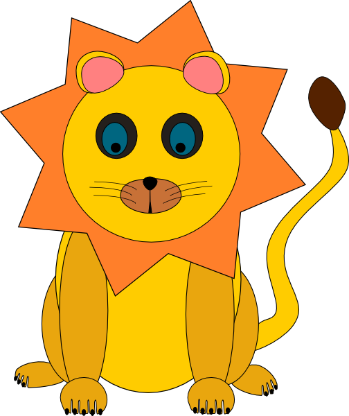 504x600 Baby Lion Clipart 8 Toy Lion Clip Art Free Vector Image