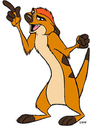288x408 Disney's Timon Clip Art Disney Clip Art Galore